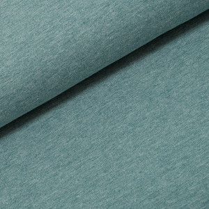 95% Cotton 5% Elastane French Terry Melange - Blue Frog | 240GSM | OEKO-TEX 100 | Sustainable and Eco Friendly European Knit Fabric - 50CM x WOF 95% Cotton 5% Elastane French Terry Melange - Blue Frog | 240GSM | OEKO-TEX 100 | Sustainable and Eco Friendly European Knit Fabric - 50CM x WOF