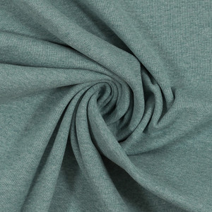 95% Cotton 5% Elastane Melange Ribbing in Blue Frog | 240GSM | OEKO-TEX 100 - 10CM x WOF 95% Cotton 5% Elastane Melange Ribbing in Blue Frog | 240GSM | OEKO-TEX 100 - 10CM x WOF