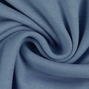 95% Cotton 5% Elastane Ribbing - Cornflower Blue | 240GSM | OEKO-TEX 100 | Solid - 10CM x WOF 95% Cotton 5% Elastane Ribbing - Cornflower Blue | 240GSM | OEKO-TEX 100 | Solid - 10CM x WOF
