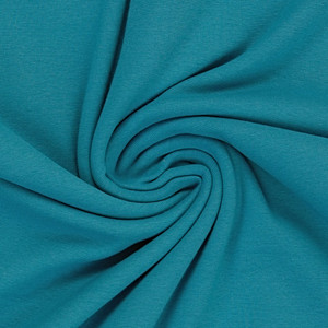 Cotton Elastane Ribbing in Aegean  Green | 240GSM | OEKO-TEX 100 | Solid - 10CM x WOF Cotton Elastane Ribbing in Aegean  Green | 240GSM | OEKO-TEX 100 | Solid - 10CM x WOF