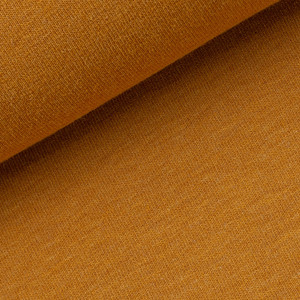 95% Cotton 5% Elastane French Terry Melange - Mustard Ochre | 240GSM | OEKO-TEX 100 | Sustainable and Eco Friendly European Knit Fabric - 50CM x WOF 95% Cotton 5% Elastane French Terry Melange - Mustard Ochre | 240GSM | OEKO-TEX 100 | Sustainable and Eco Friendly European Knit Fabric - 50CM x WOF