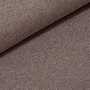 95% Cotton 5% Elastane French Terry Melange - Light Brown | 240GSM | OEKO-TEX 100 | Sustainable and Eco Friendly European Knit Fabric - 50CM x WOF 95% Cotton 5% Elastane French Terry Melange - Light Brown | 240GSM | OEKO-TEX 100 | Sustainable and Eco Friendly European Knit Fabric - 50CM x WOF