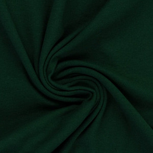 Cotton Elastane Ribbing in Bottle Green | 240GSM | OEKO-TEX 100 | Solid - 10CM x WOF Cotton Elastane Ribbing in Bottle Green | 240GSM | OEKO-TEX 100 | Solid - 10CM x WOF