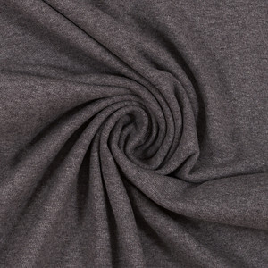 95% Cotton 5% Elastane Melange Ribbing in Medium Grey | 240GSM | OEKO-TEX 100 - 10CM x WOF 95% Cotton 5% Elastane Melange Ribbing in Medium Grey | 240GSM | OEKO-TEX 100 - 10CM x WOF