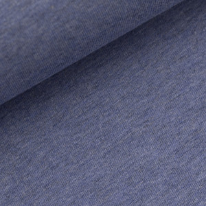 95% Cotton 5% Elastane French Terry Melange - Blue | 240GSM | OEKO-TEX 100 | Sustainable and Eco Friendly European Knit Fabric - 50CM x WOF 95% Cotton 5% Elastane French Terry Melange - Blue | 240GSM | OEKO-TEX 100 | Sustainable and Eco Friendly European Knit Fabric - 50CM x WOF