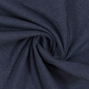 95% Cotton 5% Elastane Melange Ribbing in Denim | 240GSM | OEKO-TEX 100 - 10CM x WOF 95% Cotton 5% Elastane Melange Ribbing in Denim | 240GSM | OEKO-TEX 100 - 10CM x WOF