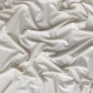 100% Australian Merino Wool Jersey - Off White | 200GSM - 50CM 100% Australian Merino Wool Jersey - Off White | 200GSM - 50CM