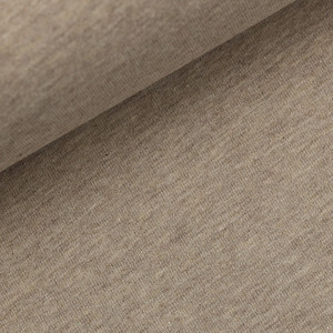 95% Cotton 5% Elastane French Terry Melange - Latte | 240GSM | OEKO-TEX 100 | Sustainable and Eco Friendly European Knit Fabric - 50CM x WOF 95% Cotton 5% Elastane French Terry Melange - Latte | 240GSM | OEKO-TEX 100 | Sustainable and Eco Friendly European Knit Fabric - 50CM x WOF