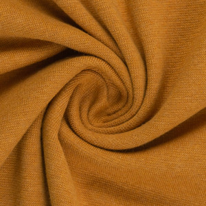 95% Cotton 5% Elastane Melange Ribbing in Mustard Ochre | 240GSM | OEKO-TEX 100 - 10CM x WOF 95% Cotton 5% Elastane Melange Ribbing in Mustard Ochre | 240GSM | OEKO-TEX 100 - 10CM x WOF