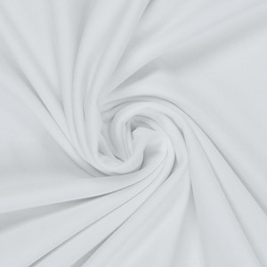 95% Cotton 5% Elastane Jersey - White | Australian | 220GSM | Solid | Sustainable and Eco Friendly Knit Fabric - 50CM 95% Cotton 5% Elastane Jersey - White | Australian | 220GSM | Solid | Sustainable and Eco Friendly Knit Fabric - 50CM
