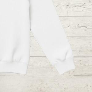 Ribbing - White | Australian | 240GSM | Solid | Sustainable and Eco Friendly Australian Knit Fabric - 10CM