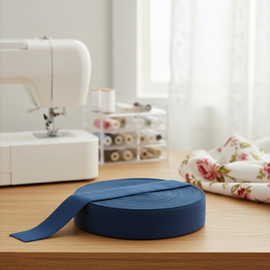 15mm (5/8") Solid Matte Fold Over Elastic - Old Navy | FOE - 5M Pack