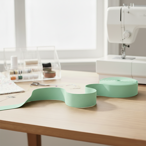 15mm (5/8") Solid Matte Fold Over Elastic - Cucumber Green | FOE - 5M Pack