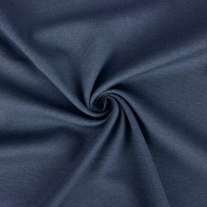 Milano Ponte 70% Viscose 25% Nylon 5% Elastane Double Knit Jersey - Denim Blue | 320GSM | Sustainable and Ethically Sourced Knit Fabric - 50CM x WOF Milano Ponte 70% Viscose 25% Nylon 5% Elastane Double Knit Jersey - Denim Blue | 320GSM | Sustainable and Ethically Sourced Knit Fabric - 50CM x WOF