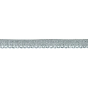 10mm Frilly Picot Elastic - Light Grey | Lingerie - 5M Pack 10mm Frilly Picot Elastic - Light Grey | Lingerie - 5M Pack