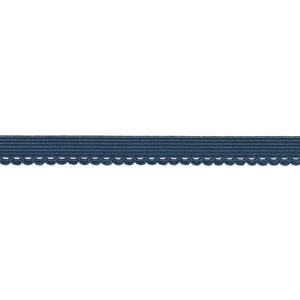 10mm Frilly Picot Elastic - Navy Blue | Lingerie - 5M Pack 10mm Frilly Picot Elastic - Navy Blue | Lingerie - 5M Pack