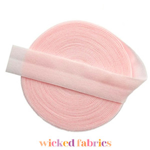 15mm (5/8") Solid Matte Fold Over Elastic - Sweet Pink | FOE - 5M Pack 15mm (5/8") Solid Matte Fold Over Elastic - Sweet Pink | FOE - 5M Pack