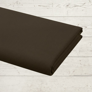 95% Cotton 5% Elastane Jersey Dark Brown | 220GSM | OEKO-TEX 100 | Solid | Sustainable and Eco Friendly European Knit Fabric - 50CM x WOF
