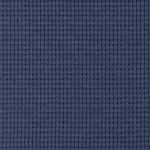 100% Cotton Waffle Jersey - Space Blue | 300GSM | OEKO-TEX 100 | Solid | Sustainable and Eco Friendly Textured Knit Fabric - 50CM x WOF 100% Cotton Waffle Jersey - Space Blue | 300GSM | OEKO-TEX 100 | Solid | Sustainable and Eco Friendly Textured Knit Fabric - 50CM x WOF