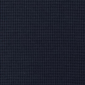 100% Cotton Waffle Jersey - Dark Navy | 300GSM | OEKO-TEX 100 | Solid | Sustainable and Eco Friendly Textured Knit Fabric - 50CM x WOF 100% Cotton Waffle Jersey - Dark Navy | 300GSM | OEKO-TEX 100 | Solid | Sustainable and Eco Friendly Textured Knit Fabric - 50CM x WOF