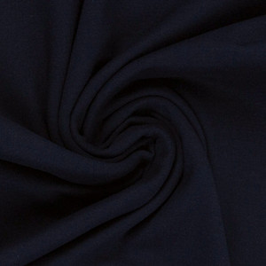 95% Cotton 5% Elastane Ribbing in Galactic Blue | 240GSM | OEKO-TEX 100 | Solid | Sustainable and Eco Friendly Knit Fabric - 10CM x WOF 95% Cotton 5% Elastane Ribbing in Galactic Blue | 240GSM | OEKO-TEX 100 | Solid | Sustainable and Eco Friendly Knit Fabric - 10CM x WOF