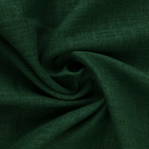 80% Linen 20% Viscose Woven - Hunter Green | 200GSM | OEKO-TEX 100 | Solid | Sustainable and Eco Friendly Fabric - 50CM x WOF 80% Linen 20% Viscose Woven - Hunter Green | 200GSM | OEKO-TEX 100 | Solid | Sustainable and Eco Friendly Fabric - 50CM x WOF