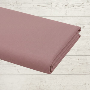 95% Cotton 5% Elastane Jersey - Dusty Rose Pink | 220GSM | OEKO-TEX 100 | Solid | Sustainable and Eco Friendly European Knit Fabric - 50CM x WOF
