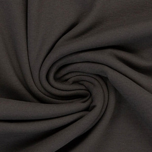 95% Cotton 5% Elastane Ribbing in Dark Grey | 240GSM | OEKO-TEX 100 | Solid | Sustainable and Eco Friendly Knit Fabric - 10CM x WOF 95% Cotton 5% Elastane Ribbing in Dark Grey | 240GSM | OEKO-TEX 100 | Solid | Sustainable and Eco Friendly Knit Fabric - 10CM x WOF