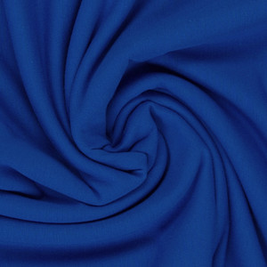 Fleecy Brushed Sweater Knit - Electric Blue | 240GSM | OEKO-TEX 100 | Solid | European | Sustainable and Eco Friendly Knit Fabric  - 50CM x WOF