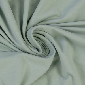 Fleecy Brushed Sweater Knit - Agave Silver | 240GSM | OEKO-TEX 100 | Solid | European | Sustainable and Eco Friendly Knit Fabric  - 50CM x WOF