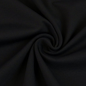 Milano Ponte 70% Viscose 25% Nylon 5% Elastane Double Knit Jersey - Black | 320GSM | Sustainable and Ethically Sourced Knit Fabric - 50CM x WOF Milano Ponte 70% Viscose 25% Nylon 5% Elastane Double Knit Jersey - Black | 320GSM | Sustainable and Ethically Sourced Knit Fabric - 50CM x WOF