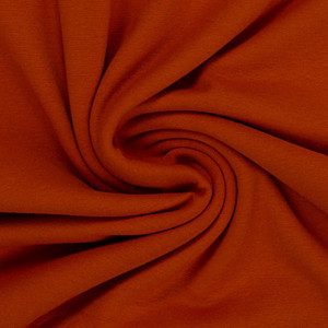 95% Cotton 5% Elastane Ribbing in Copper Clay | 240GSM | OEKO-TEX 100 | Solid | Sustainable and Eco Friendly European Knit Fabric - 10CM x WOF 95% Cotton 5% Elastane Ribbing in Copper Clay | 240GSM | OEKO-TEX 100 | Solid | Sustainable and Eco Friendly European Knit Fabric - 10CM x WOF