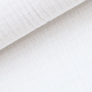 100% Cotton Double Gauze Woven - Off White | 130GSM | OEKO-TEX 100 | Sustainable and Eco Friendly Fabric - 102CM END OF BOLT 100% Cotton Double Gauze Woven - Off White | 130GSM | OEKO-TEX 100 | Sustainable and Eco Friendly Fabric - 102CM END OF BOLT