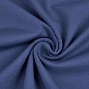 Milano Ponte 70% Viscose 25% Nylon 5% Elastane Double Knit Jersey - Denim Blue | 320GSM | Sustainable and Ethically Sourced Knit Fabric - 134CM END OF BOLT Milano Ponte 70% Viscose 25% Nylon 5% Elastane Double Knit Jersey - Denim Blue | 320GSM | Sustainable and Ethically Sourced Knit Fabric - 134CM END OF BOLT