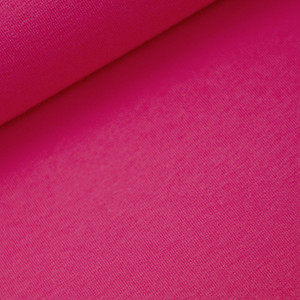 Fleecy Brushed Sweater Knit - Hot Pink | 240GSM | OEKO-TEX 100 | Solid | European | Sustainable and Eco Friendly Knit Fabric  - 81CM END OF BOLT Fleecy Brushed Sweater Knit - Hot Pink | 240GSM | OEKO-TEX 100 | Solid | European | Sustainable and Eco Friendly Knit Fabric  - 81CM END OF BOLT