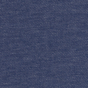 Denim Look 95% Cotton 5% Elastane Jersey -Medium Blue | 240GSM | OEKO-TEX 100 | Sustainable and Eco Friendly Knit Fabric -  89CM END OF BOLT