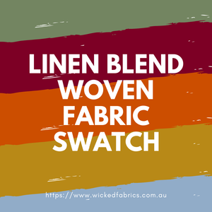 Linen Blend Woven - Fabric Swatch