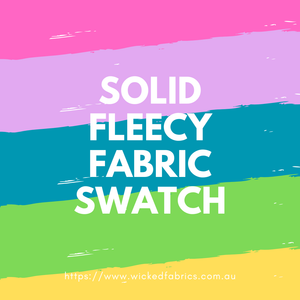 Cotton Elastane Fleecy - Fabric Swatch