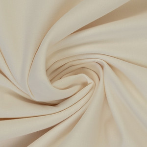 Cotton Elastane Jersey in Cream | 240GSM | OEKO-TEX 100 | Solid | Sustainable and Eco Friendly European Knit Fabric - 10CM x WOF Cotton Elastane Jersey in Cream | 240GSM | OEKO-TEX 100 | Solid | Sustainable and Eco Friendly European Knit Fabric - 10CM x WOF