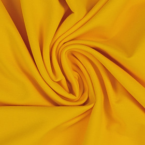 Cotton Elastane Ribbing in Mango Yellow | 240GSM | OEKO-TEX 100 | Solid | Sustainable and Eco Friendly European Knit Fabric - 10CM x WOF Cotton Elastane Ribbing in Mango Yellow | 240GSM | OEKO-TEX 100 | Solid | Sustainable and Eco Friendly European Knit Fabric - 10CM x WOF
