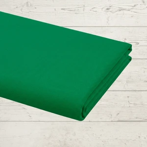 95% Cotton 5% Elastane Jersey Forest Green | 220GSM | OEKO-TEX 100 | Solid | Sustainable and Eco Friendly European Knit Fabric - 97CM END OF BOLT