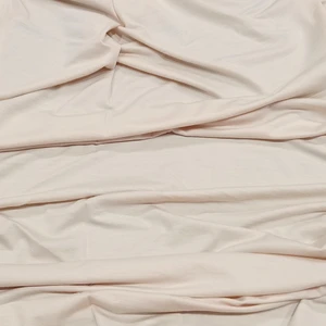 100% Australian Merino Wool Jersey - Sand | 200GSM | Certified Non-Mulesed Wool | Made in Australia - 118CM END OF BOLT