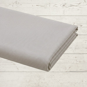 95% Cotton 5% Elastane Jersey Steel Grey | 220GSM | OEKO-TEX 100 | Solid | Sustainable and Eco Friendly European Knit Fabric - 50CM x WOF