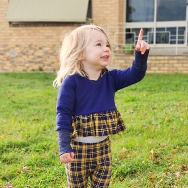 Wamberal Sweater Hack - Adding a Ruffle Skirt! Wamberal Sweater Hack - Adding a Ruffle Skirt!