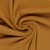 Cotton Elastane Ribbing in Mustard Ochre | 240GSM | OEKO-TEX 100 | Solid | Sustainable and Eco Friendly European Knit Fabric - 10CM x WOF
