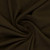 Cotton Elastane Ribbing in Brown | 240GSM | OEKO-TEX 100 | Solid | Sustainable and Eco Friendly European Knit Fabric - 10CM x WOF