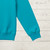 Cotton Elastane Ribbing in Aegean  Green | 240GSM | OEKO-TEX 100 | Solid | Sustainable and Eco Friendly Knit Fabric - 10CM x WOF
