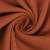 95% Cotton 5% Elastane Melange Ribbing in Rust | 240GSM | OEKO-TEX 100  - 10CM x WOF