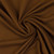 95% Cotton 5% Elastane Jersey Cocoa Brown | 220GSM | OEKO-TEX 100 | Solid | Sustainable and Eco Friendly European Knit Fabric - 50CM x WOF