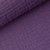 100% Cotton Double Gauze Woven - Iris Purple | 140GSM | OEKO-TEX 100 | Sustainable and Eco Friendly Fabric - 50CM x WOF
